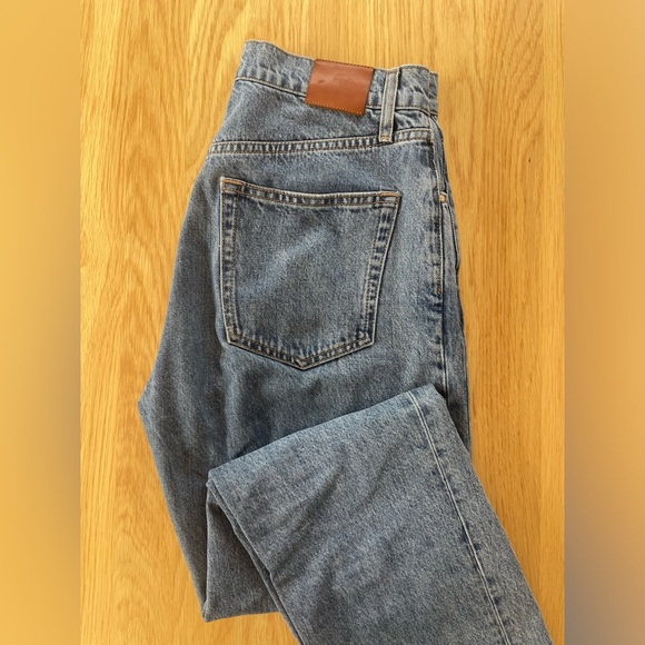 Anine Bing Medium Wash Straight Leg Denim | 27 - Picture 1 of 5